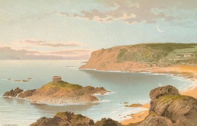 Portelet Bay, Jersey by English School